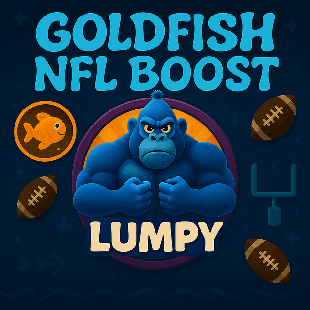 Goldfish NFL 50 percent boost icon
