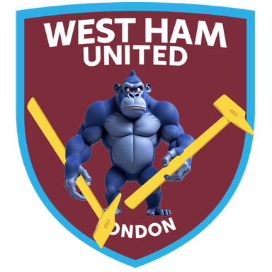 West Ham United crest remixed with Lumpy