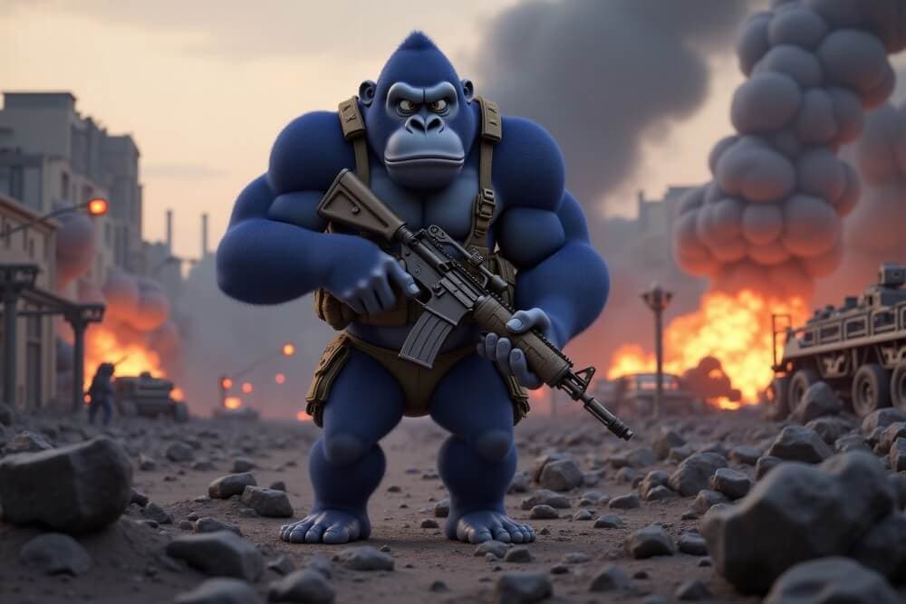 Lumpy playing Call of Duty