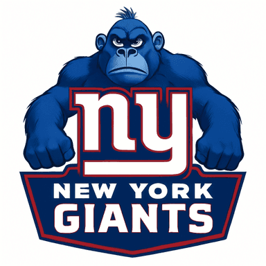 New York Giants logo remixed with Lumpy