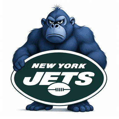 New York Jets logo remixed with Lumpy