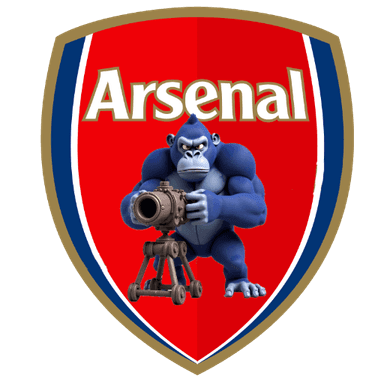 Arsenal crest remixed with Lumpy