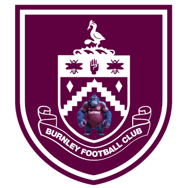 Burnley crest remixed with Lumpy
