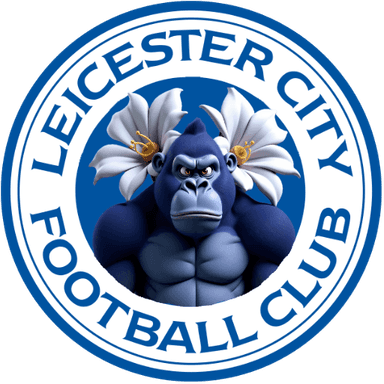 Leicester City crest remixed with Lumpy